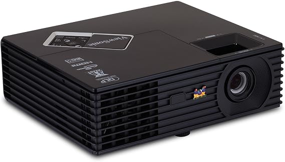 ViewSonic PJD6245 XGA DLP Projector with 1024 x 768 Resolution, 3000 ANSI Lumens, 15000:1 Contrast Ratio, LAN Control, HDMI and 3D Blu-Ray Ready (Black)