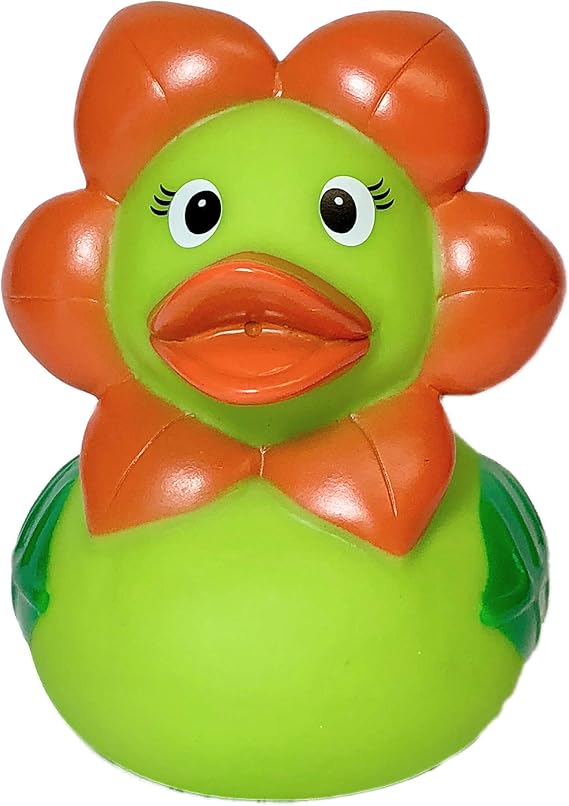 Flower Rubber Duck | Ducks in the Window