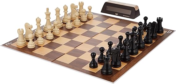 DGT Chess Starter Box Brown with Foldable Board
