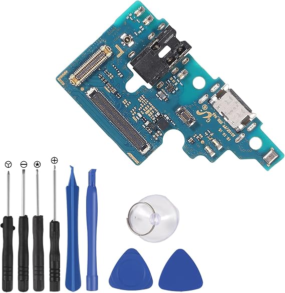 USB Charging Port Dock Connector Board Flex Cable for Samsung Galaxy A51 A515F 6.5" with Tools (A51)