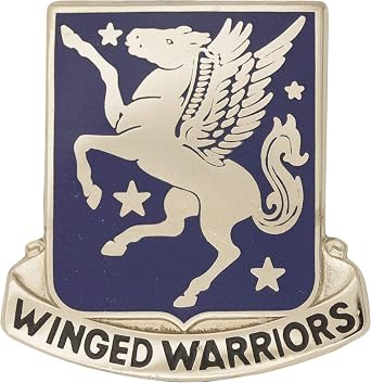 228th Aviation Unit Crest (Winged Warriors)