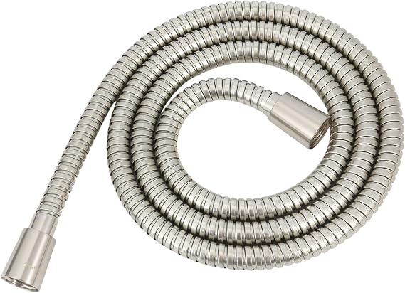 59 Inch Shower Hose Replacement, Stainless Steel, Brushed Nickel
