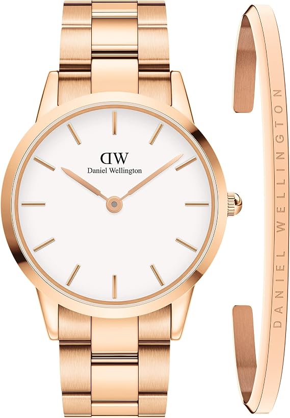 Daniel Wellington Iconic Bundle 40 Stainlesss Steel Rose Gold
