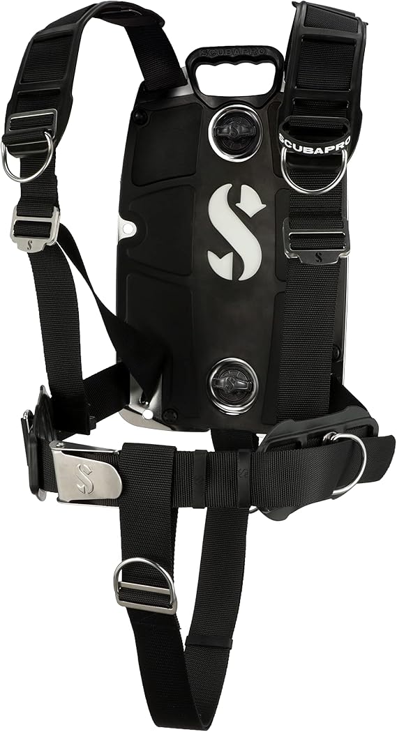 SCUBAPRO S-Tek Pro Harness, with Stainless Steel Back Plate