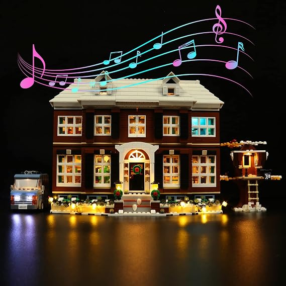 BrickBling LED Lighting Compatible with Lego Home Alone 21330
