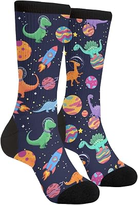 Socks Funny Crew Dress Socks For Men Women