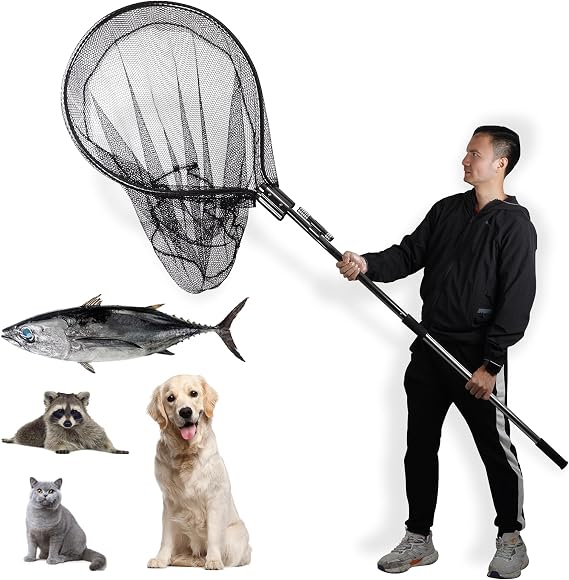 Dog Catch Net Pole Animal Catching Wildlife Control Tool