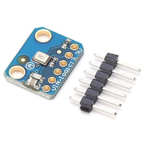 SPH0645 MEMS Microphone Module, I2S Interface Microphone Module, Digital MEMS Mic Breakout Board with Pin Headers, 50Hz15kHz Audio Input for