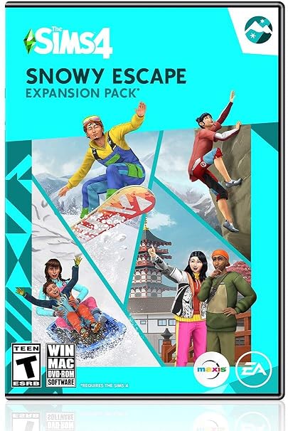Sims 4 Snowy Escape Expansion Pack - PC