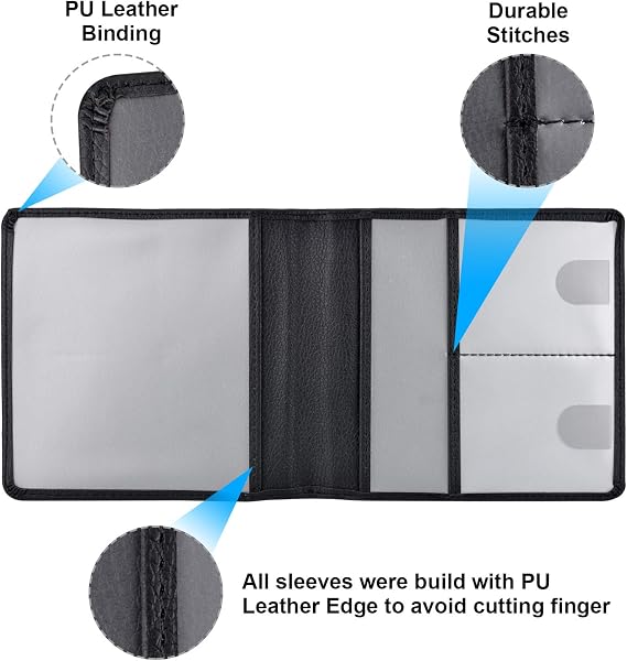 Cacturism Car Registration and Insurance Holder, Vehicle Glove Box Car Organizer Men Women Wallet Accessories Case for Cards, Essential Document, Driver License