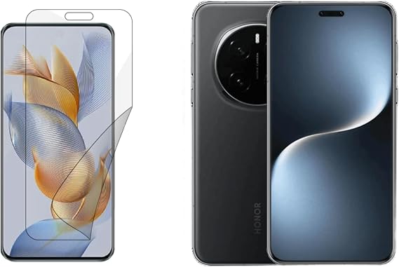 Honor Magic 7 Pro ile Uyumlu Hidrojel Ekran Koruyucu Film HD-ŞEFFAF(Tempered Cam Değildir!)