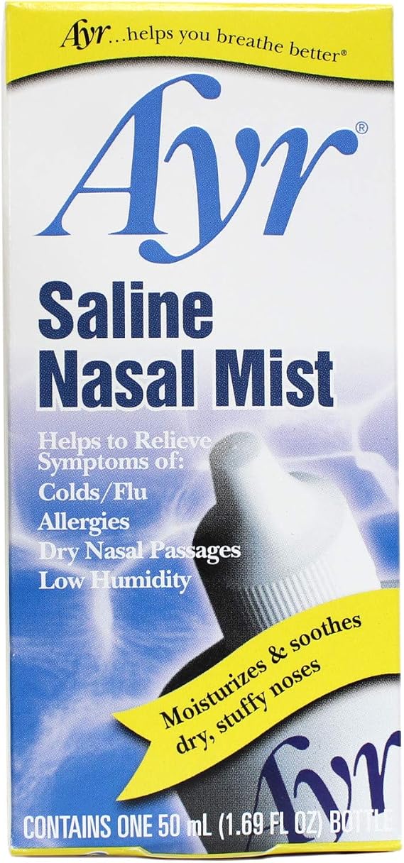 Ayr Saline Nasal Mist Spray, 1.69 Ounce