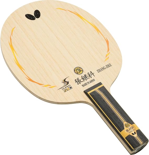 Zhang Jike Super ZLC Blade - Butterfly Table Tennis Blade - ZL Carbon Fiber Blade Zhang Jike Super ZLC Blade - AN, FL, and ST handle type - Made in Japan