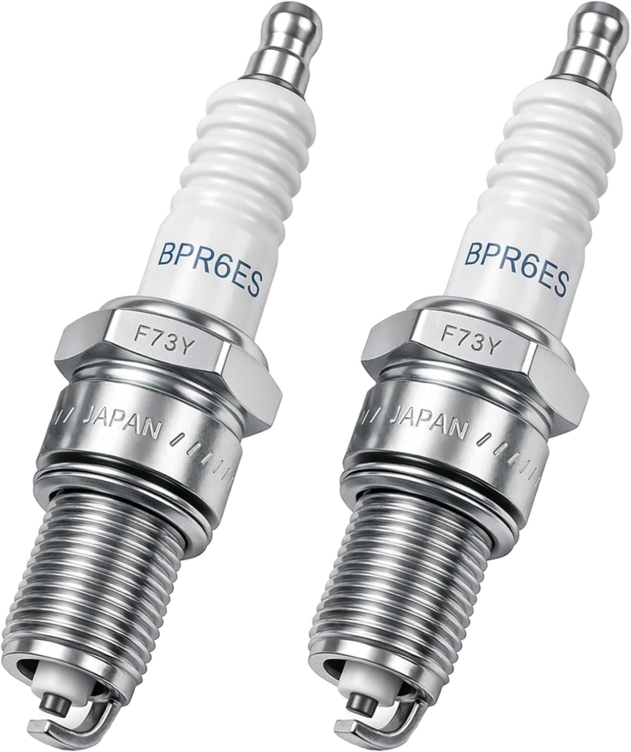 2PCS BPR6ES 7822 Spark Plug for GX120 Engines, Ignition Plug Replacement for NGK Smooth Operation Fuel Efficiency Compatible with Motorcycles Cars ATVs Generators Small Engines
