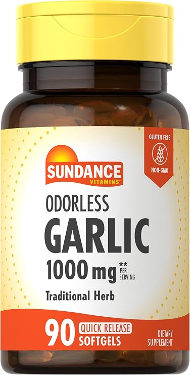 Sundance Odorless Garlic Softgels | 90 Count
