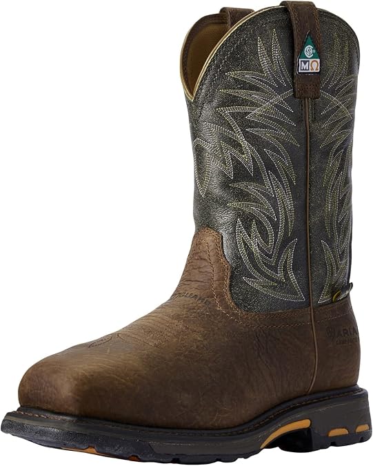 ARIAT Men's Workhog Wide Square CSA Metguard Composite Toe Work Boot Western