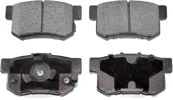 DuraGo BP1086MS Semi-Metallic Rear Brake Pad