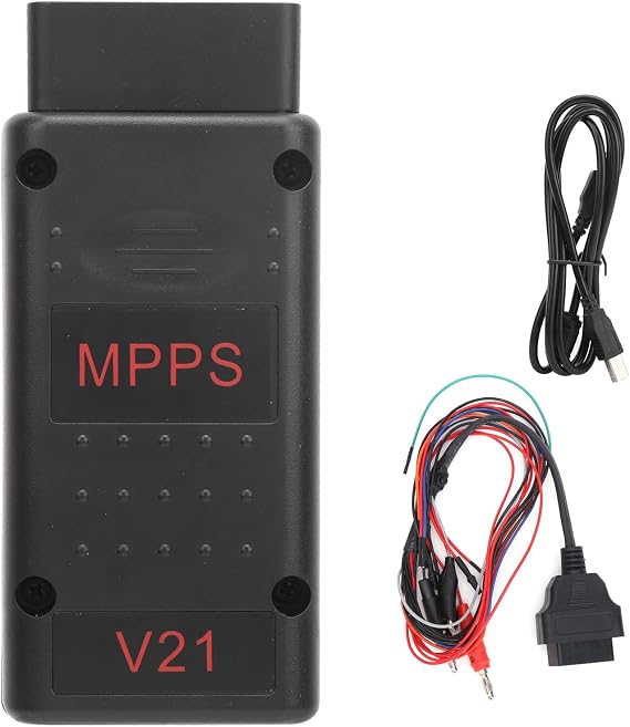 EBTOOLS ECU Scanners Diagnostic Tools OBD Scanner Auto ECU Chip Tuning Interface OBD2 with USB Data Cable CD Portable Diagnostic Scanner