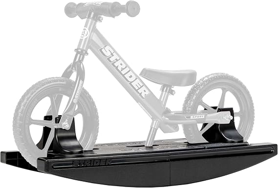 Strider Rocking Base for 12 Strider Balance Bikes, Ages 6 Months2 Years | For 12 Models, Converts Strider Balance Bike into Rocking Toy, Easy Assembly and Adjustments, All-Weather, Durable Plastic