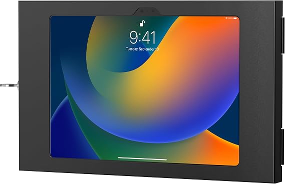 Anti-Theft Tablet Wall Mount for iPad 11-inch (A16) & iPad 10.9” – Secured Tablet Wall Mount with Premium Lock & Key Enclosure