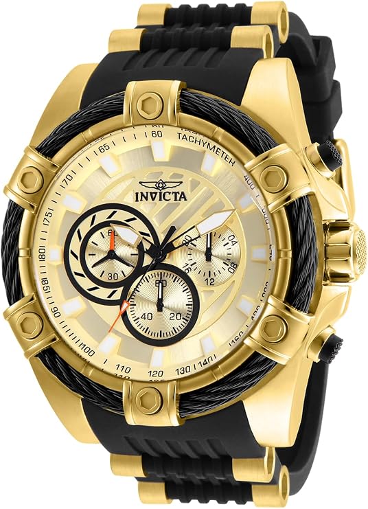 Invicta Bolt Stainless Steel Men's Quartz Watch - 52mm