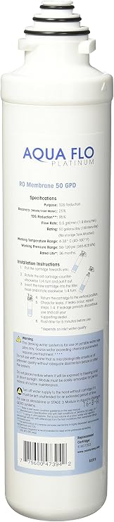 Pura 41407003 Quick Change RO Membrane 50 GPD