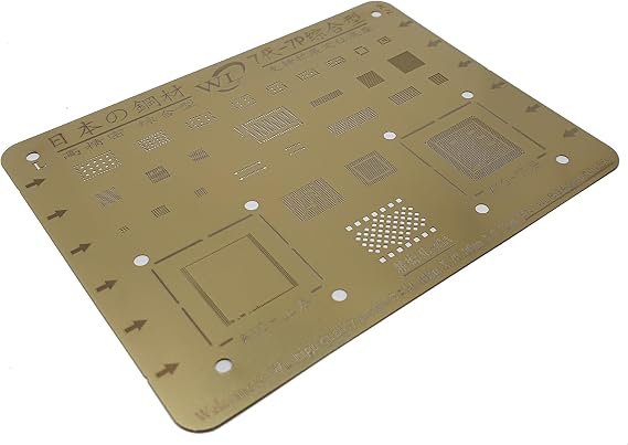 Reballing Stencil For iPhone 7 7 Plus WL Gold