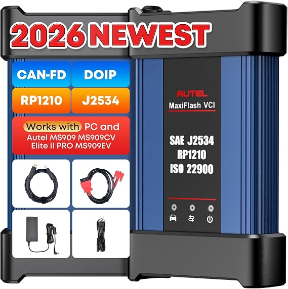 Autel J2534 Pass-Thru Programmer, 2026 OEM Reprogramming Diagnostic Tool