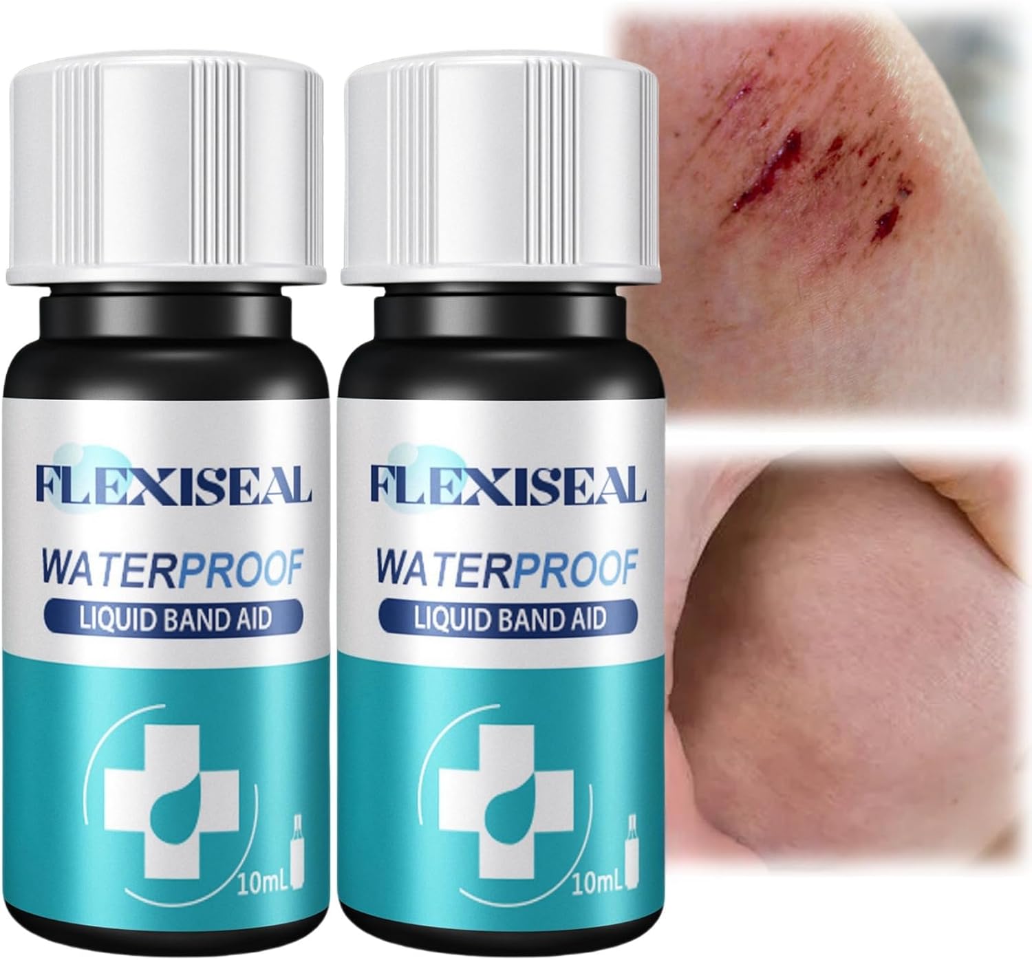 2PCS Liquid Plaster,Liquid Wound Dressing,Skin Liq-uid Plaster Spray,Liq-uid Skin Glue for Wounds Human,Waterproof and Breathable Spray Plasters for Wounds,Quick-Drying Dressing for Protection Film