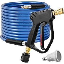 MEKOH 10m High Pressure Hose & Stubby Gun Kit – Fits Karcher K Series (K2–K7) | Extension & Replacement Set for Cars, Patios & More