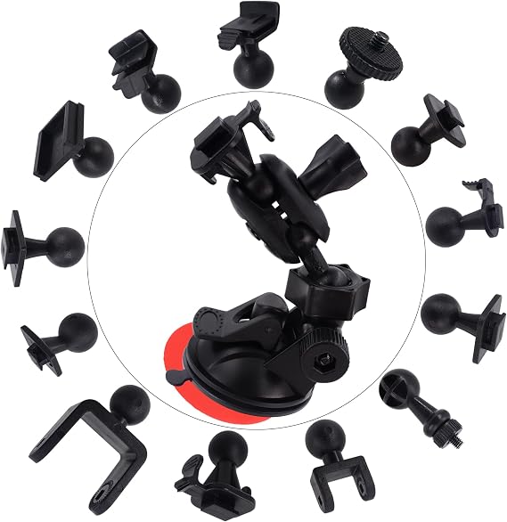 Dash Cam Windshield Suction Cup Mount Dashboard Holder UniversalFit