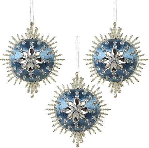 Herrschners Snowflake Shimmer Ornament Kit