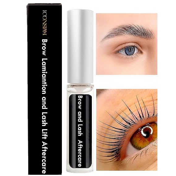 Brow Lamination Aftercare, Eyebrow Perm Conditioner, Lash Lift Nutrition, 7ml Keratin Oil for Over Perming Lashes Brows, Fix Them Neat Upwards, Saving Mess Hairs At once| 100-Day Supply