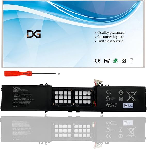 RC30-0281 Laptop Battery Replacement for Razer Blade Pro 17 2019 2020 RTX 2060 2080 Max-Q RZ09-0287 RZ09-02876 RZ09-02877 RZ09-02878 RZ09-02876E92-R3U1 RZ09-03295 RZ09-03297 4ICP4/62/115