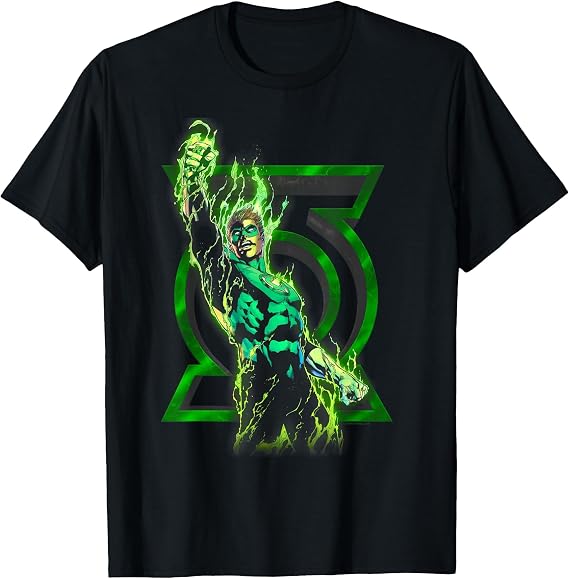 Green Lantern Fully Charged Lantern T-Shirt
