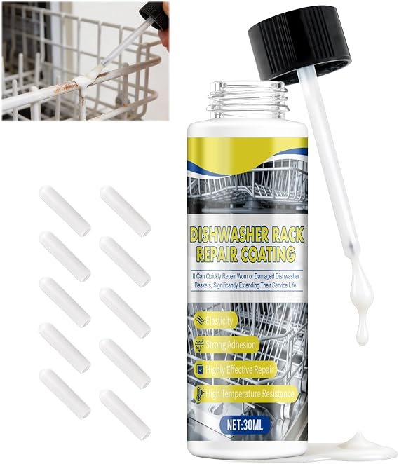 Dishwasher Rack Repair Coating, White Dishwasher Rack Repair Kit
