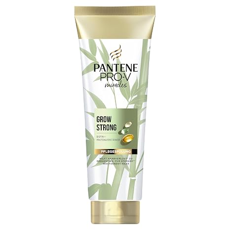 Pantene Pro-V Grow Strong Conditioner with Biotin & Protein Enhancer 325 ml Miracles Conditioner Helps Reduce Hair Loss Due to Hair Breakage for Stronger Growing Hair For Dry Hair