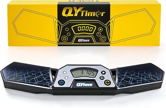 Speed Cube Timer, 0.001s Touch Control, 3-Record Memory