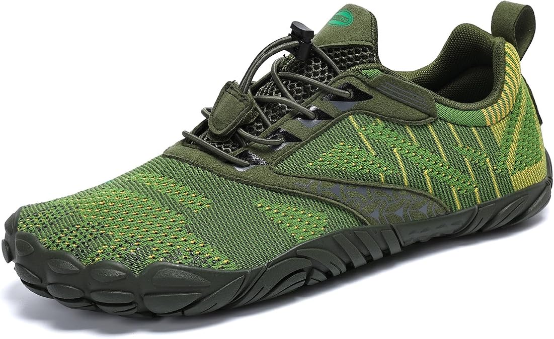 SAGUARO Womens Mens Barefoot Shoes Minimalist Trail Runner Wide Toe Box Zero Drop Outdoor Cross Training Shoe