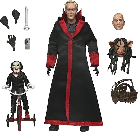 NECA Saw Ultimate Jigsaw Killer with Black Robe 7" Action Figure