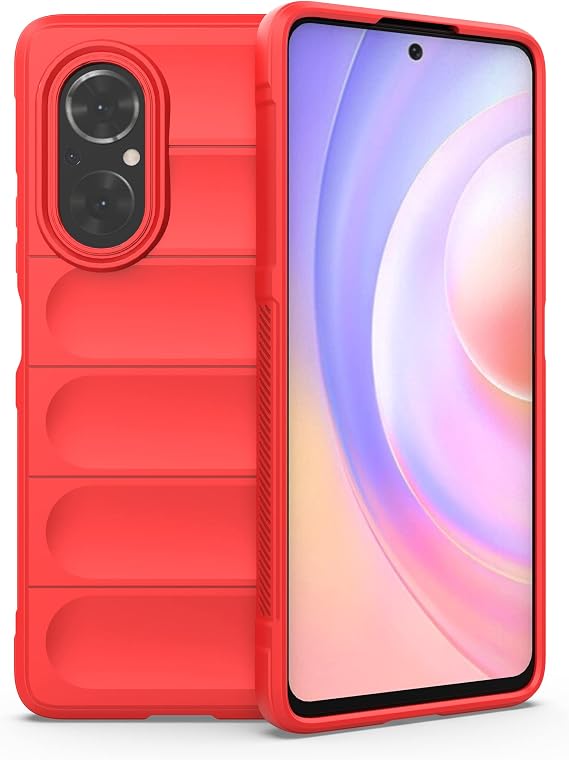Case for Honor 50 SE Case Cover,TPU Mobile Phone Soft Case for Huawei Nova 10 Youth Edition JLN-AL00 / Nova 9 SE JLN-LX3 JLN-L03A Case Cover Red