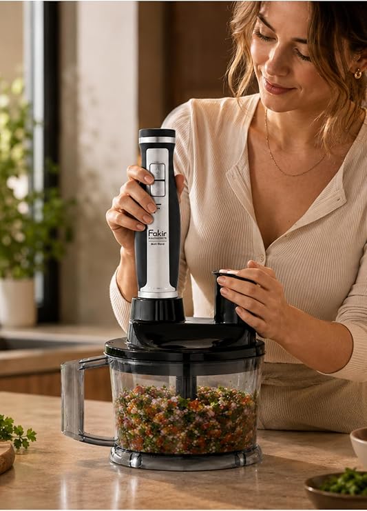 Multi Blend 1700 W Siyah El Blender Seti, Doğrayıcı, Çırpıcı, Rende ve Dilimleme Aparatlı