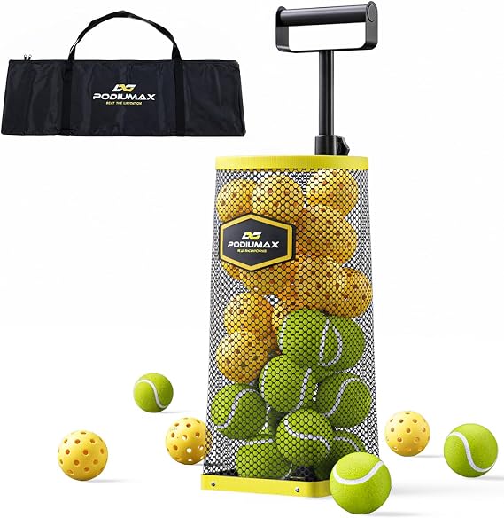 PodiuMax Pickleball Picker Upper, Retriever for Easy Collection & Storage