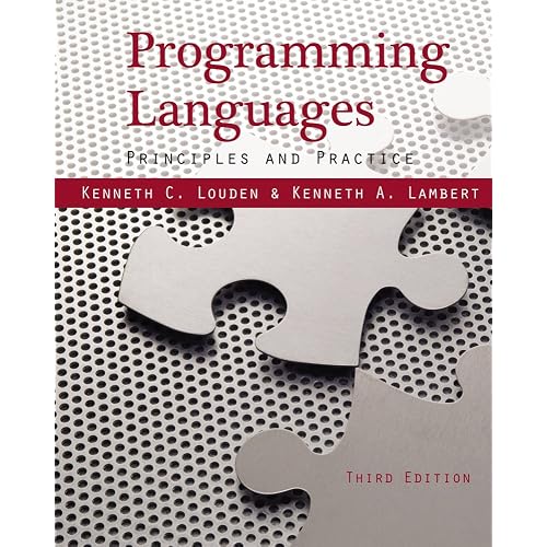 Programming Languages: Principles and Practices Advanced Topics 3rd Edition