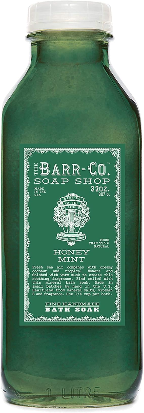 BARR-CO Honey Mint Scent Bath Soak