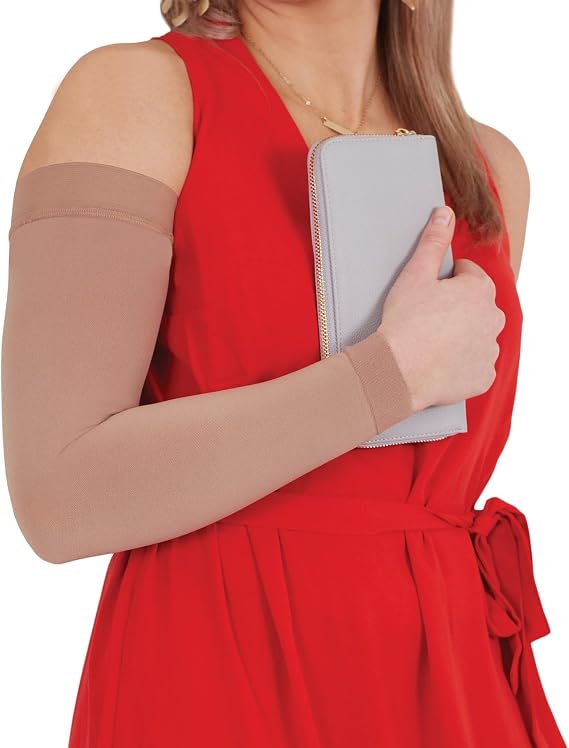 Mediven Comfort Lymphedema Armsleeve 15 20 mmHg Standard Sand IV Reg Standard CA10284
