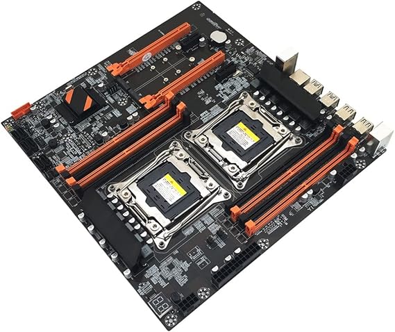 Computer Motherboards X99 Motherboard LGA 2011-3 Support Dual CPU DDR4 Support 8X32G Memory Fit for LGA 2011-3 Xeon E5 Series