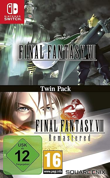 Final Fantasy VII & Final Fantasy VIII Remastered Twin Pack (Switch)