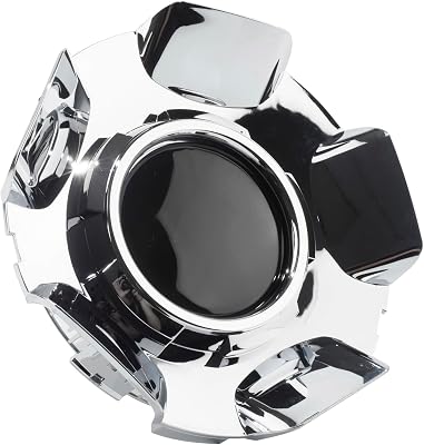 DewFlew 1Pc Wheel Center Caps for 2007-2013 Chevy Silverado, Tahoe, Suburban, Avalanche | 20 5-Spoke Wheel Rim 188.8mm7.43in Chrome Hub Cap, Replacement 9597345 19431542 Wheel Cover