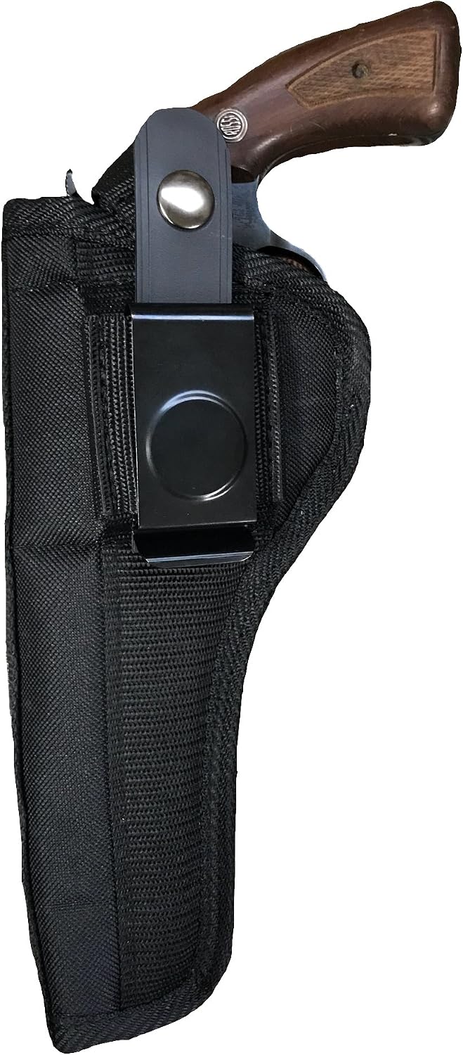 Nylon Belt or Clip on Gun Holster Fits Ruger Blackhawk, Super Blackhawk, Vaquero, Single Six, Super Single Six, Bisley Vaquero, Redhawk, Old Army 6 Shot with 5 12 Barrel